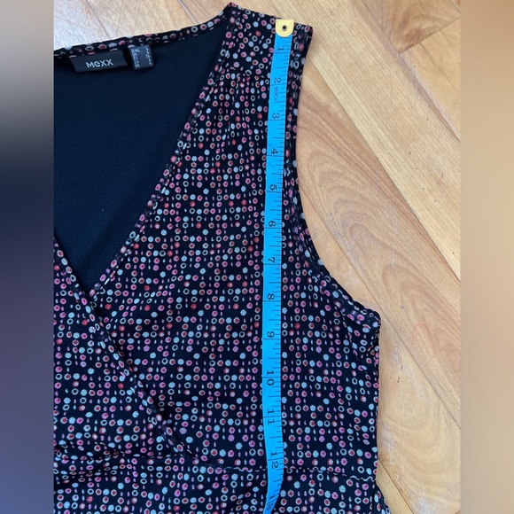 Mexx Vintage Maxi Tie Back Dress L - Picture 11 of 15